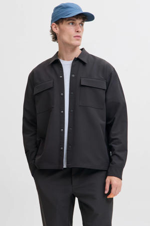 relaxed casual overhemd donkerblauw