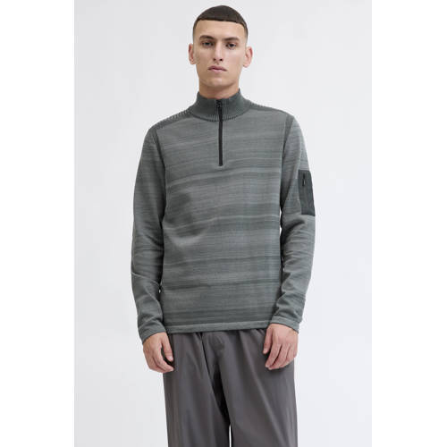 JACK & JONES CORE trui gebreid grijs afbeelding