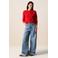 Sissy-Boy gebreid vest met wol rood