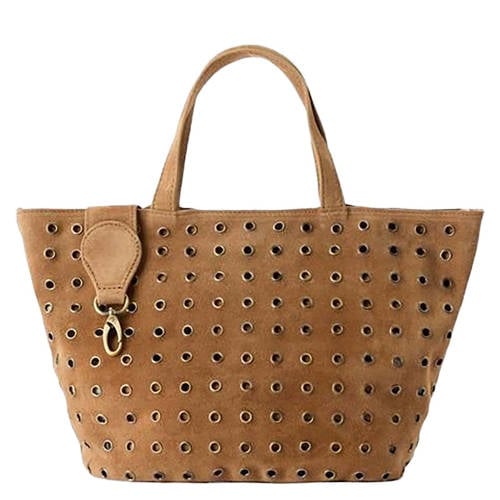 Sissy-Boy suede shopper bruin afbeelding