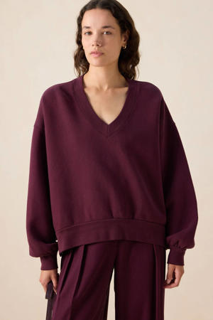 sweater donkerrood