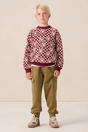 casual broek lichtbruin