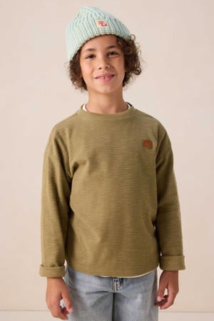 longsleeve lichtbruin