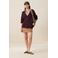Sissy-Boy gebreid vest met wol donkerrood