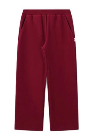 casual broek donkerrood