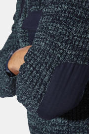 thumbnail: Jan Vanderstorm BJORNBERG gebreide trui Plus Size donkerblauw