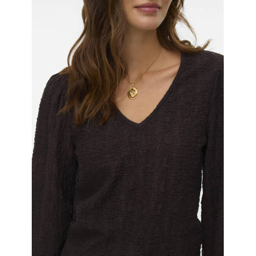 VERO MODA top donkerbruin afbeelding