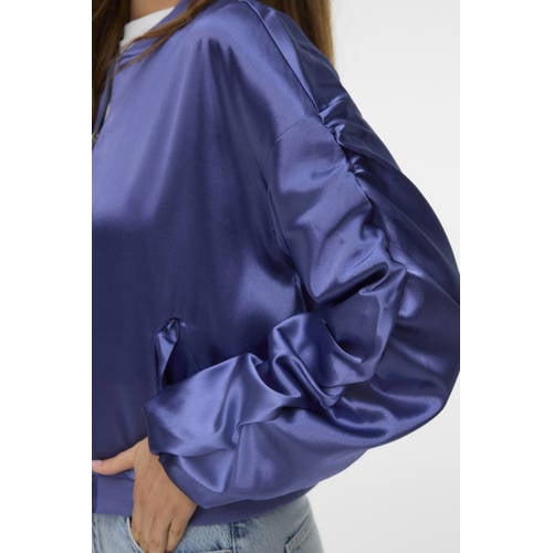 VERO MODA bomberjack paars afbeelding