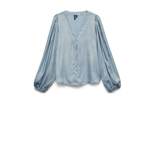 VERO MODA blouse lichtblauw afbeelding