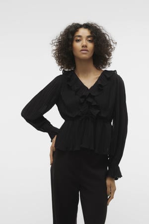 blousetop zwart