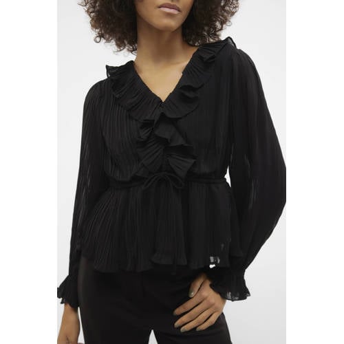 VERO MODA blousetop zwart afbeelding