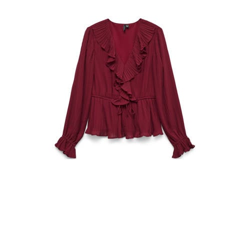 VERO MODA blousetop rood afbeelding