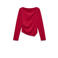 VERO MODA x Wehkamp asymmetrische top rood
