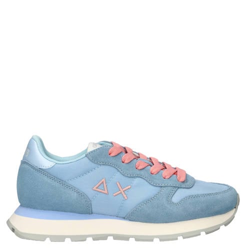 SUN68 Ally Solid Nylon sneakers lichtblauw afbeelding