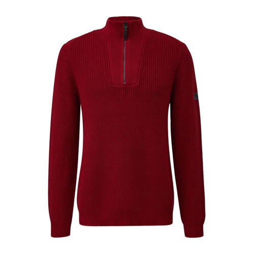s.Oliver trui grof gebreid rood afbeelding
