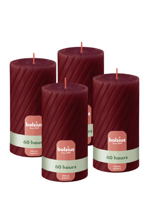 stompkaars Rustiek gedraaid  (Ø6,8x13 cm) (set van 4)
