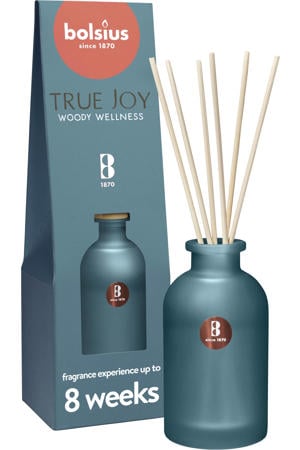 geurstokjes True Joy - Woody Wellness - 80 ml