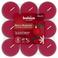 Bolsius kerst waxinelichtjes Merry Moments (4 branduren) (set van 18)