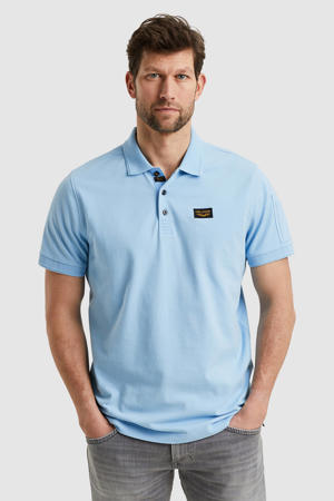 regular polo lichtblauw