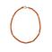 Bonnie Studios gold plated ketting Tommy oranje
