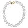 Bonnie Studios gold plated ketting met parels Fred