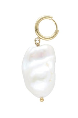 gold plated hanger Big Baroque Pearl