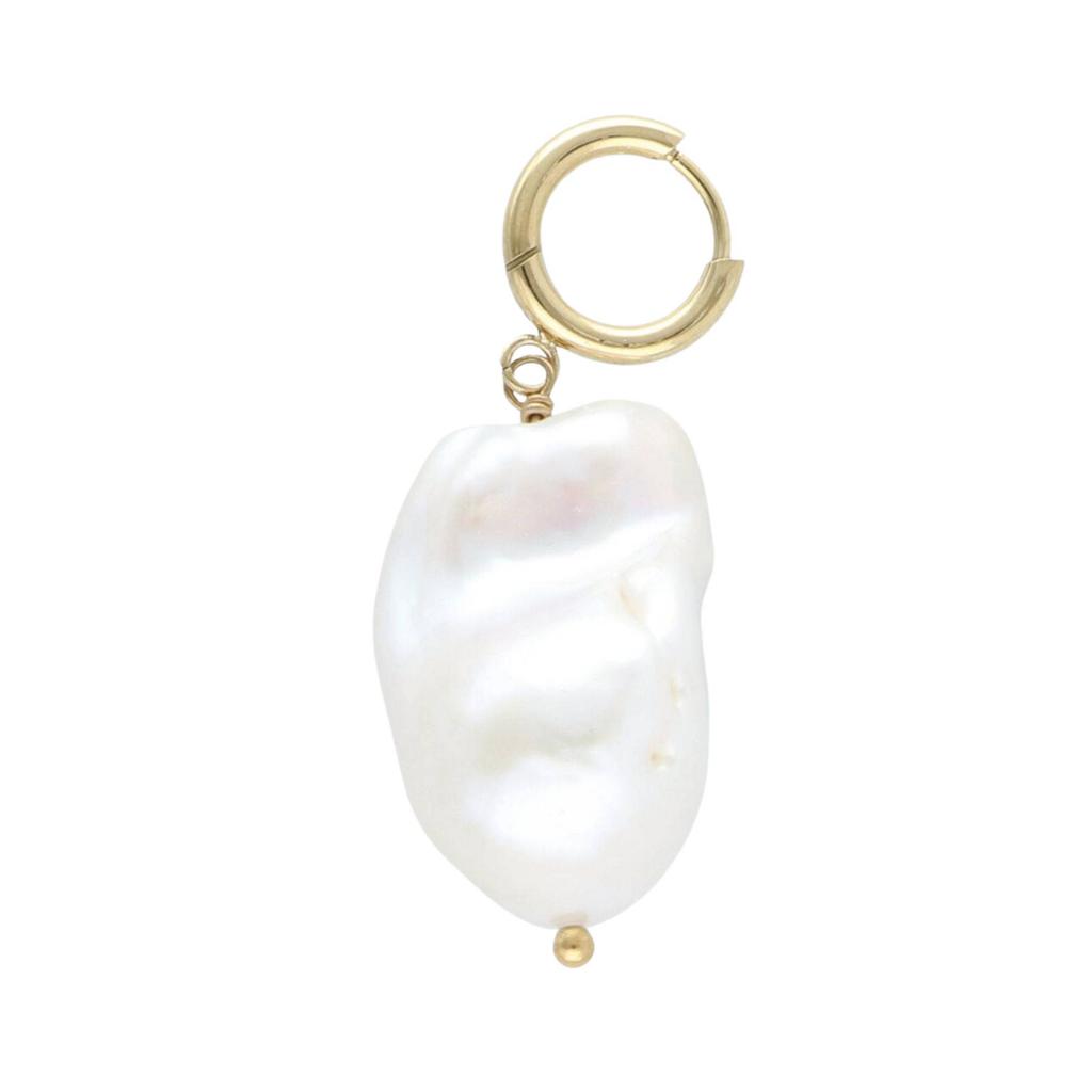 Bonnie Studios gold plated hanger Big Baroque Pearl