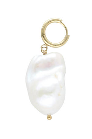 gold plated hanger Big Baroque Pearl