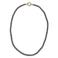 Bonnie Studios gold plated ketting Brown Pearl
