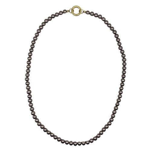 Bonnie Studios gold plated ketting Brown Pearl afbeelding