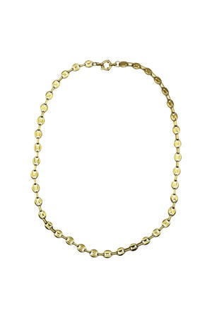 gold plated ketting Bean Small