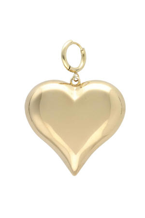 gold plated hanger Heart