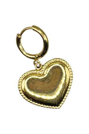 gold plated hanger Heart