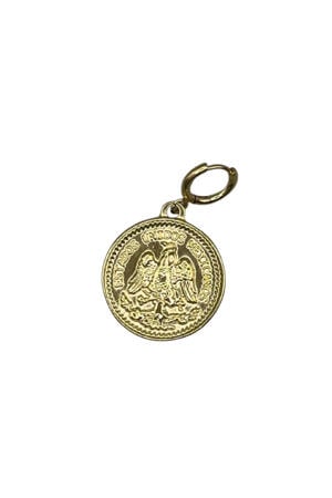 gold plated hanger Big Coin