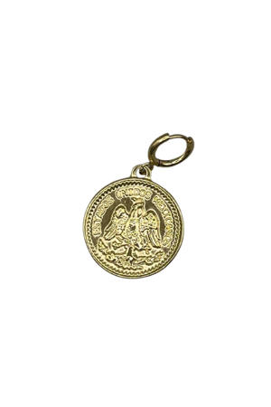 gold plated hanger Big Coin