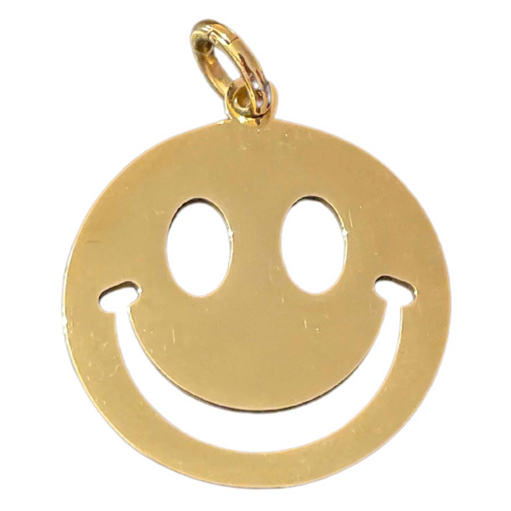 Bonnie Studios gold plated hanger Smiley Big