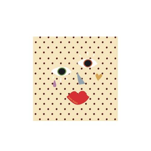 Bonnie Studios bandana Polka Dot lichtgeel afbeelding