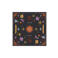 Bonnie Studios bandana met all-over print donkerblauw
