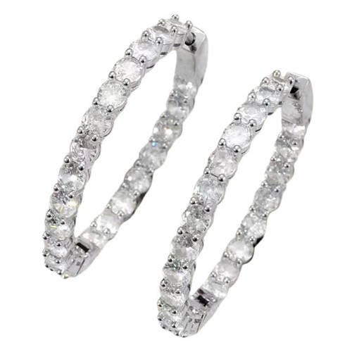 Bonnie Studios oorbellen Frost Hoops zilverkleurig afbeelding
