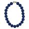 Bonnie Studios gold plated ketting Wilma donkerblauw