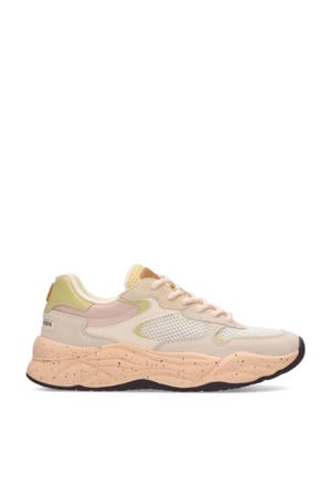 Celest chunky suède sneakers beige/combi