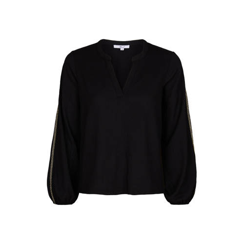 Miss Etam top zwart met lurex afbeelding