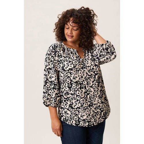 Miss Etam Plus top zwart afbeelding