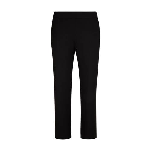 Miss Etam Plus straight regular waist pantalon zwart afbeelding