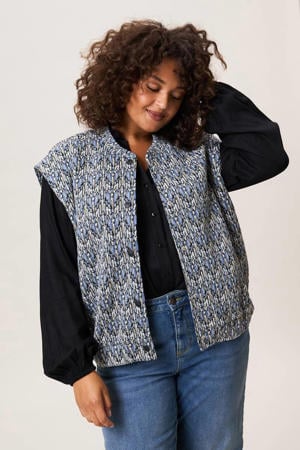 gilet donkerblauw