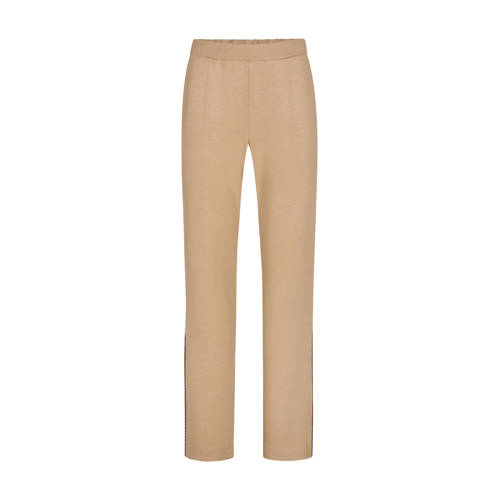 Miss Etam straight high waist broek zand afbeelding