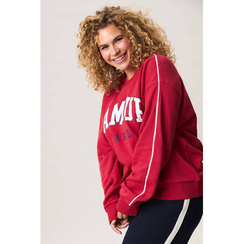 Miss Etam Plus sweater rood afbeelding