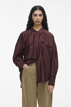 blouse donkerbruin