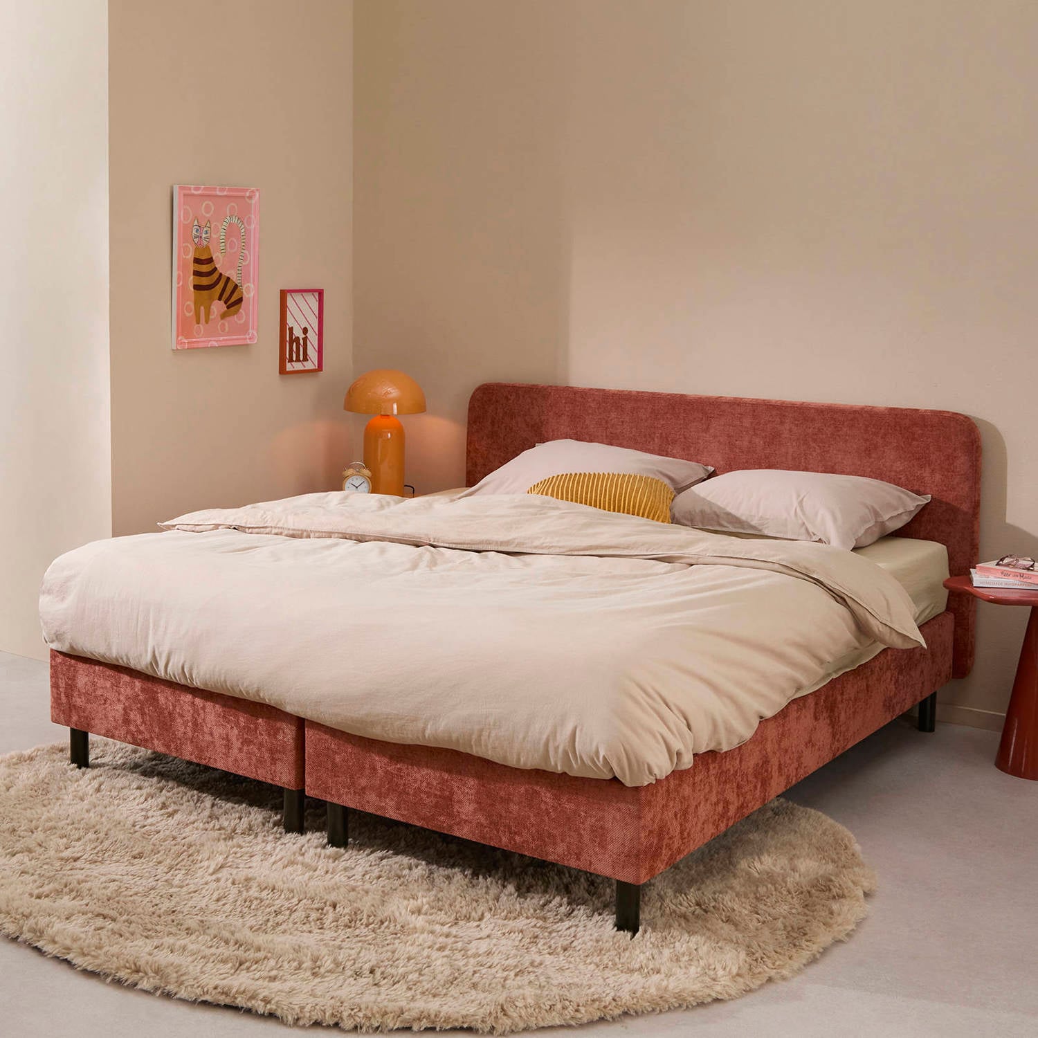 NOUS Living bonellvering boxspring Bedok (140x200)