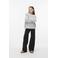 VERO MODA GIRL straight casual broek zwart